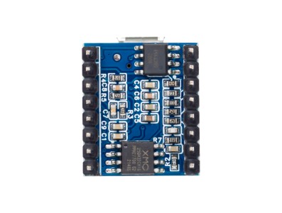 M&oacute;dulo de Voz JQ6500 MP3, controle MCU via porta serial, transmiss&atilde;o ponto a ponto, controle 5 vias, CI de m&uacute;sica 16Mbit - Imagem 1