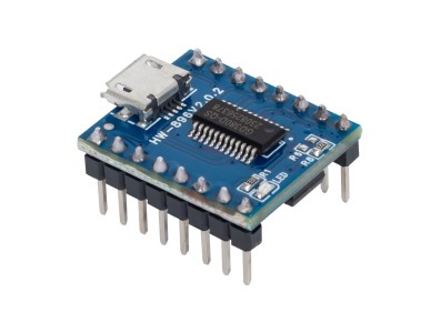 M&oacute;dulo de Voz JQ6500 MP3, controle MCU via porta serial, transmiss&atilde;o ponto a ponto, controle 5 vias, CI de m&uacute;sica 16Mbit - Imagem 4