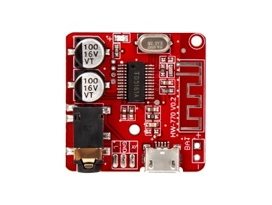 Placa decodificadora MP3 VHM-314 vermelha Bluetooth 5.0 - Imagem 2