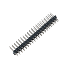 Conector de pinos macho reto 2x40 pinos 2,54 mm seccion&aacute;vel