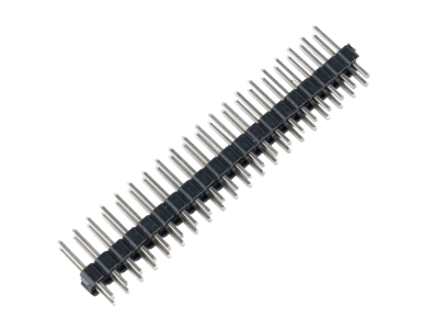 Conector de pinos macho reto 2x40 pinos 2,54 mm seccion&aacute;vel - Imagem 1