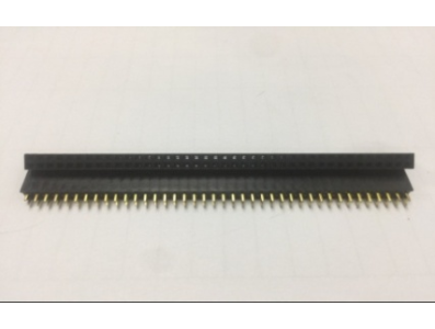 Header f&ecirc;mea 2x40 pinos, passo 2,54 mm - Imagem 1