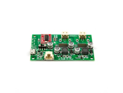 Placa amplificadora est&eacute;reo Bluetooth 2x6W DC 5V/3,7V com conex&atilde;o para bateria de l&iacute;tio - Imagem 1