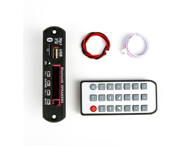 Placa receptora de &aacute;udio Bluetooth sem fio com decodificador MP3 e bateria - Imagem 1