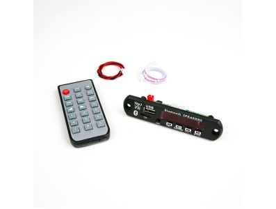 Placa receptora de &aacute;udio Bluetooth sem fio com decodificador MP3 e bateria - Imagem 5