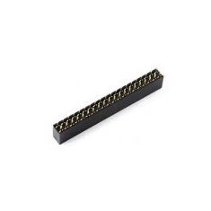 Conector f&ecirc;mea 2x20 pinos passo 2,54 mm