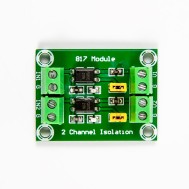 M&oacute;dulo optoacoplador PC817 2 canais para isolamento