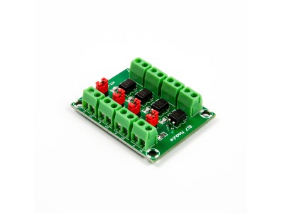 M&oacute;dulo de isolamento por acoplador &oacute;ptico PC817 4 canais - Imagem 4