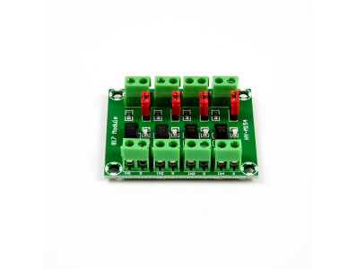 M&oacute;dulo de isolamento por acoplador &oacute;ptico PC817 4 canais - Imagem 5