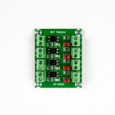 M&oacute;dulo de isolamento por acoplador &oacute;ptico PC817 4 canais