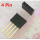Conector header empilh&aacute;vel 4 pinos f&ecirc;mea 11 mm de altura - Thumb - 1