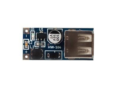 M&oacute;dulo step-up DC-DC 0,9 V a 5 V para USB 5 V 600 mA - Imagem 1
