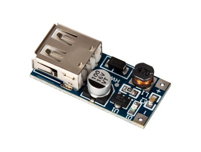 M&oacute;dulo step-up DC-DC 0,9 V a 5 V para USB 5 V 600 mA - Imagem 3