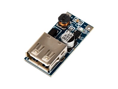 M&oacute;dulo step-up DC-DC 0,9 V a 5 V para USB 5 V 600 mA - Imagem 4