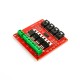 M&oacute;dulo de Pot&ecirc;ncia e Isolamento IRF540 4 Canais, Bloco Eletr&ocirc;nico com Chave MOSFET - Thumb - 3