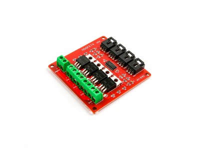 M&oacute;dulo de Pot&ecirc;ncia e Isolamento IRF540 4 Canais, Bloco Eletr&ocirc;nico com Chave MOSFET - Imagem 3