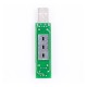 Resistor de descarga USB mini 2A/1A com interruptor, LED verde 1A e LED vermelho 2A - Thumb - 1