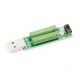 Resistor de descarga USB mini 2A/1A com interruptor, LED verde 1A e LED vermelho 2A - Thumb - 2