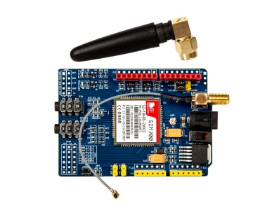M&oacute;dulo SIM900 Placa de Desenvolvimento 4 Frequ&ecirc;ncias GSM GPRS Dados Sem Fio - Imagem 1