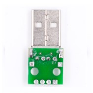 Placa adaptadora USB macho para DIP 2,54 mm, 4 pinos