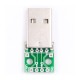 Placa adaptadora USB macho para DIP 2,54 mm, 4 pinos - Thumb - 2