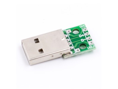 Placa adaptadora USB macho para DIP 2,54 mm, 4 pinos - Imagem 3