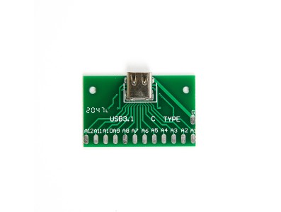 Adaptador Type-C para DIP (placa adaptadora) - Imagem 1