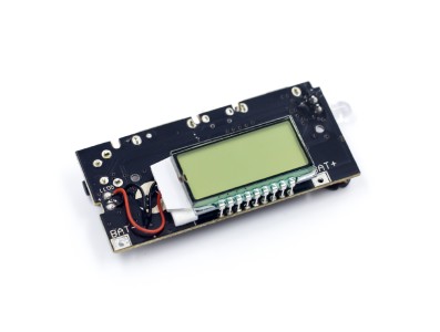 M&oacute;dulo Power Boost DIY para Arduino, bateria 18650 de l&iacute;tio digital com dupla USB - Imagem 2