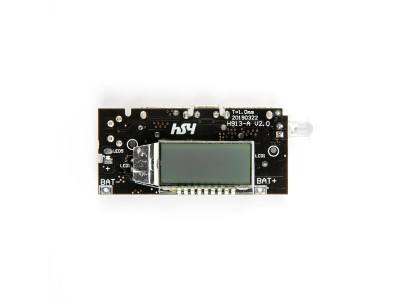 M&oacute;dulo Power Boost DIY para Arduino, bateria 18650 de l&iacute;tio digital com dupla USB - Imagem 4