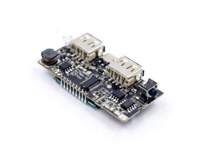 M&oacute;dulo Power Boost DIY para Arduino, bateria 18650 de l&iacute;tio digital com dupla USB - Imagem 6