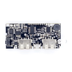 M&oacute;dulo Power Boost DIY para Arduino, bateria 18650 de l&iacute;tio digital com dupla USB