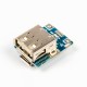 M&oacute;dulo Step-Up 5V, placa de carregamento e prote&ccedil;&atilde;o para bateria de l&iacute;tio, conversor boost com display LED e entrada USB 134N3P - Thumb - 2