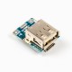M&oacute;dulo Step-Up 5V, placa de carregamento e prote&ccedil;&atilde;o para bateria de l&iacute;tio, conversor boost com display LED e entrada USB 134N3P - Thumb - 4
