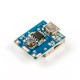 M&oacute;dulo Step-Up 5V, placa de carregamento e prote&ccedil;&atilde;o para bateria de l&iacute;tio, conversor boost com display LED e entrada USB 134N3P - Thumb - 6