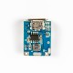 M&oacute;dulo Step-Up 5V, placa de carregamento e prote&ccedil;&atilde;o para bateria de l&iacute;tio, conversor boost com display LED e entrada USB 134N3P - Thumb - 1