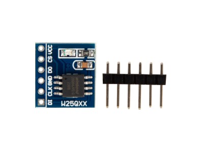 M&oacute;dulo FLASH W25Q64 64Mbit (8MByte) DataFlash com interface SPI BV/FV - Imagem 2