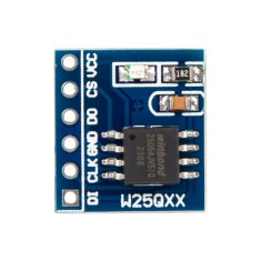 M&oacute;dulo FLASH W25Q64 64Mbit (8MByte) DataFlash com interface SPI BV/FV