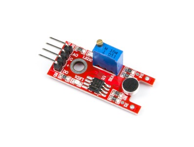 M&oacute;dulo sensor de som KY-038 com microfone pequeno para Arduino - Imagem 3