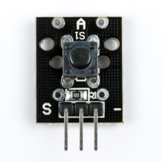 M&oacute;dulo KY-004 com interruptor t&aacute;til para Arduino