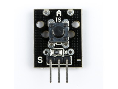 M&oacute;dulo KY-004 com interruptor t&aacute;til para Arduino - Imagem 1