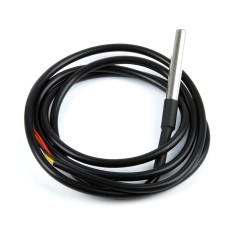 Sensor t&eacute;rmico digital DS18B20 IP67 &agrave; prova d'&aacute;gua cabo 1 m 26 AWG com chip original