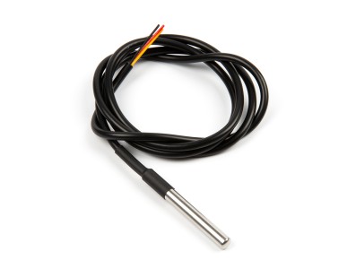 Sensor Arduino DS18B20 Sonda T&eacute;rmica Digital IP67 1m (26AWG) com chip - Imagem 1