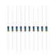 Resistor de filme met&aacute;lico 1/2W 5% em saco solto 1&Omega;&ndash;10M&Omega; (resist&ecirc;ncias indicadas) pedido m&iacute;nimo 500 - Thumb - 1