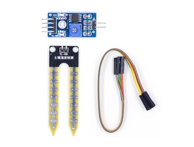 M&oacute;dulo de Detec&ccedil;&atilde;o de Umidade do Solo para Arduino, 5 pinos Dupond - Imagem 4