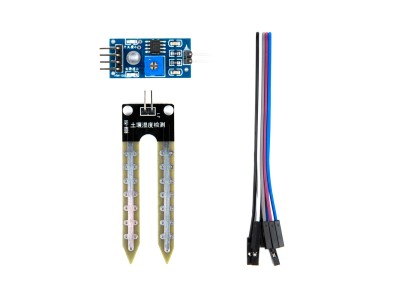 M&oacute;dulo de Detec&ccedil;&atilde;o de Umidade do Solo para Arduino, 5 pinos Dupond - Imagem 6