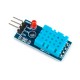 M&oacute;dulo sensor DHT11 de temperatura e umidade com LED e cabo &mdash; n&atilde;o original ASAIR - Thumb - 1