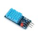 M&oacute;dulo sensor DHT11 de temperatura e umidade com LED e cabo &mdash; n&atilde;o original ASAIR - Thumb - 5