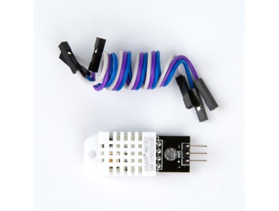 M&oacute;dulo sensor digital DHT22 de temperatura e umidade com cabo para Arduino, n&atilde;o original ASAIR - Imagem 1