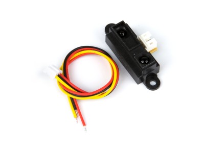 Sensor de Dist&acirc;ncia IR GP2Y0A21YK0F 10&ndash;80 cm para Arduino + Cabo - Imagem 2
