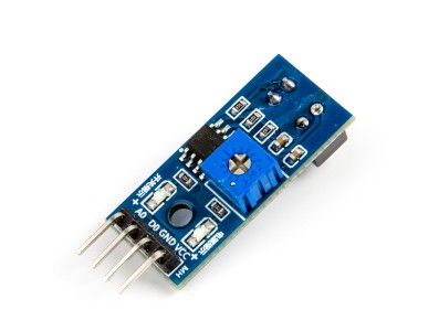 Sensor fotoel&eacute;trico reflexivo infravermelho TCRT5000 para Arduino - Imagem 1